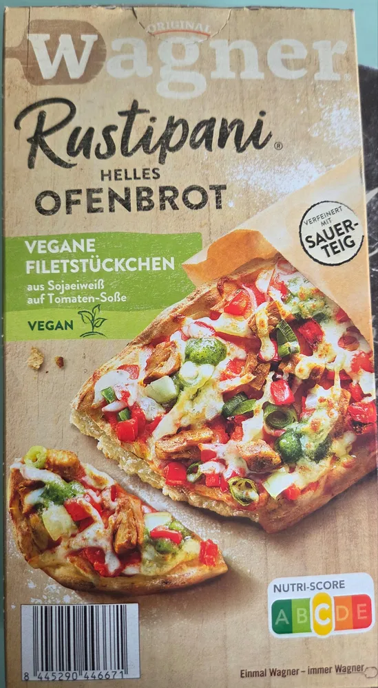 Helles Ofenbrot Vegane Filetstückchen