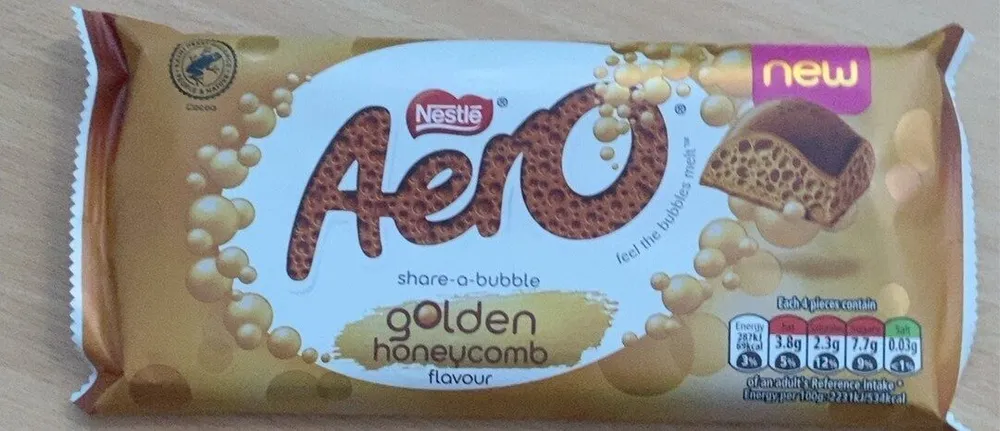 aero golden honeycomb