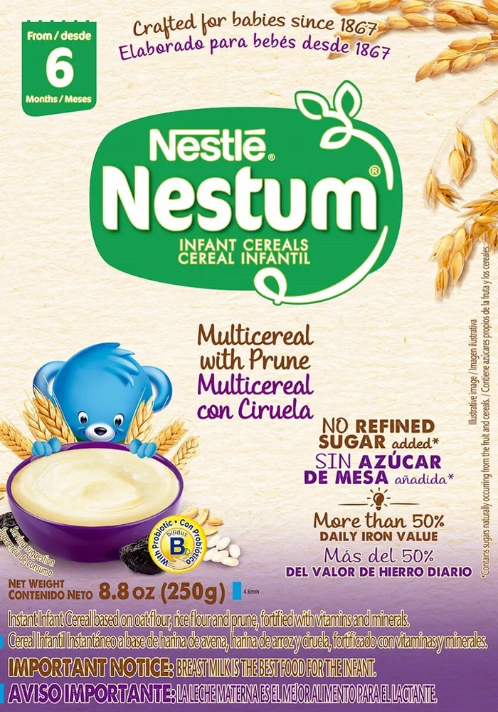 Nestum Multicereal con Ciruela