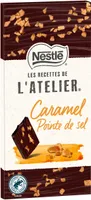 NESTLE L'ATELIER Tablette Chocolat noir caramel pointe de sel- 100g