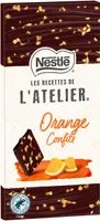 NESTLE L'ATELIER Tablette Chocolat noir orange confite - 100g