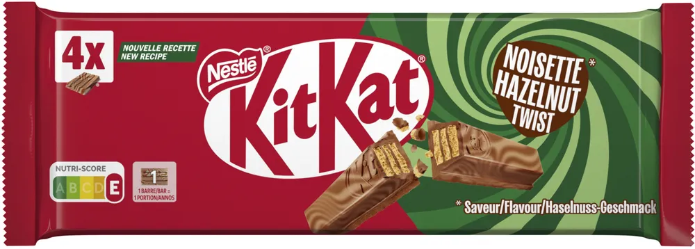 KITKAT 4F Noisette Multipack 4x41,5g