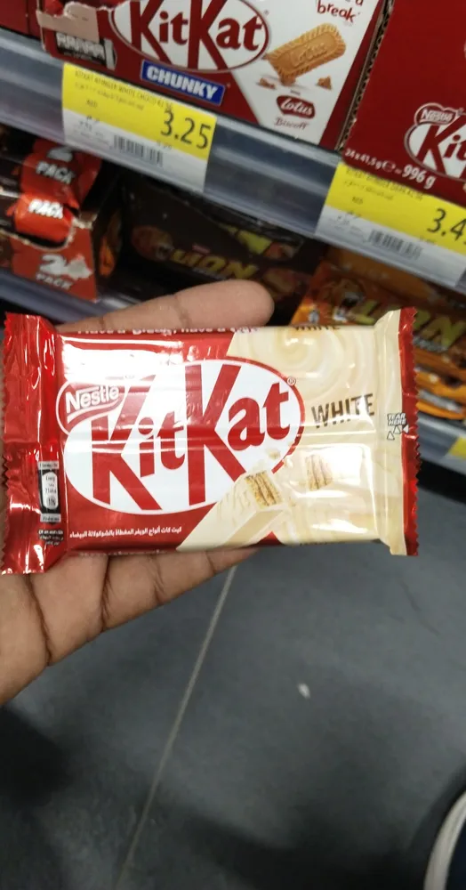 Kitkat white