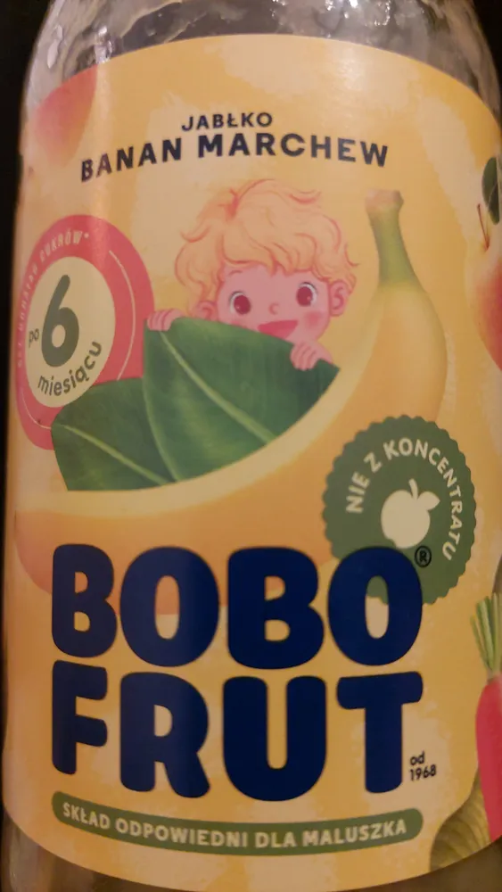 Jabłko banan marchew