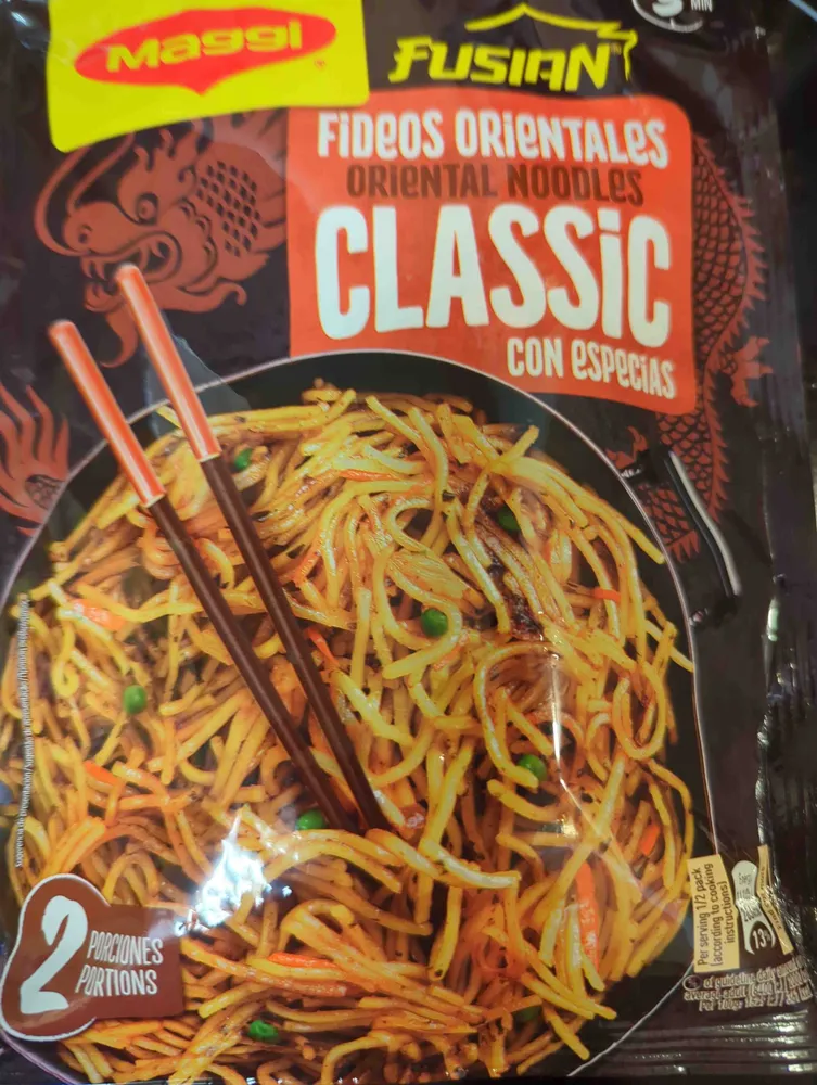 Fideos orientales