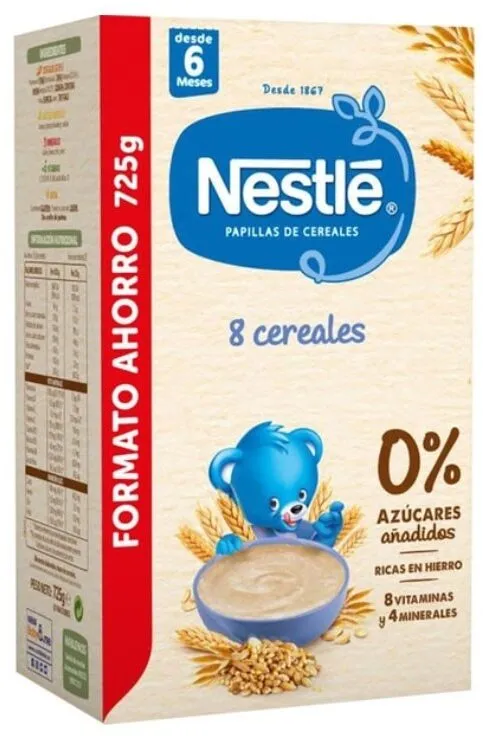 Papilla 8 cereales 0%