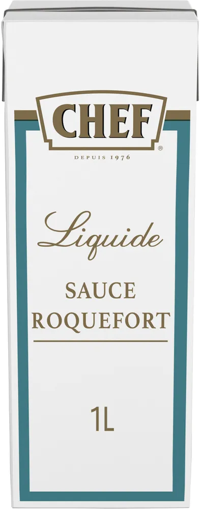 Sauce Roquefort CHEF Brique de 1 L