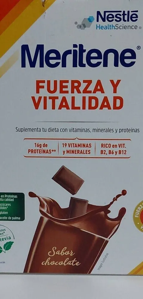 Meritene fuerza y vitalidad chocolate