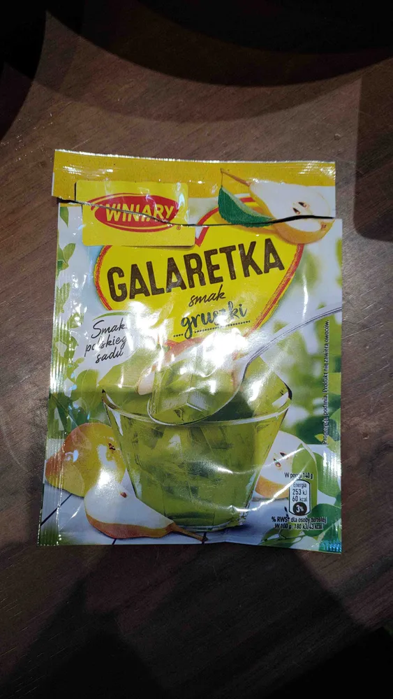 Galaretka gruszkowa