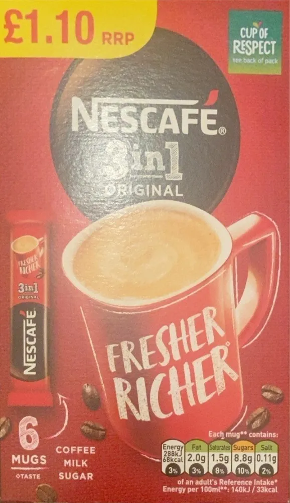Nescafe 3in1 Original Coffee