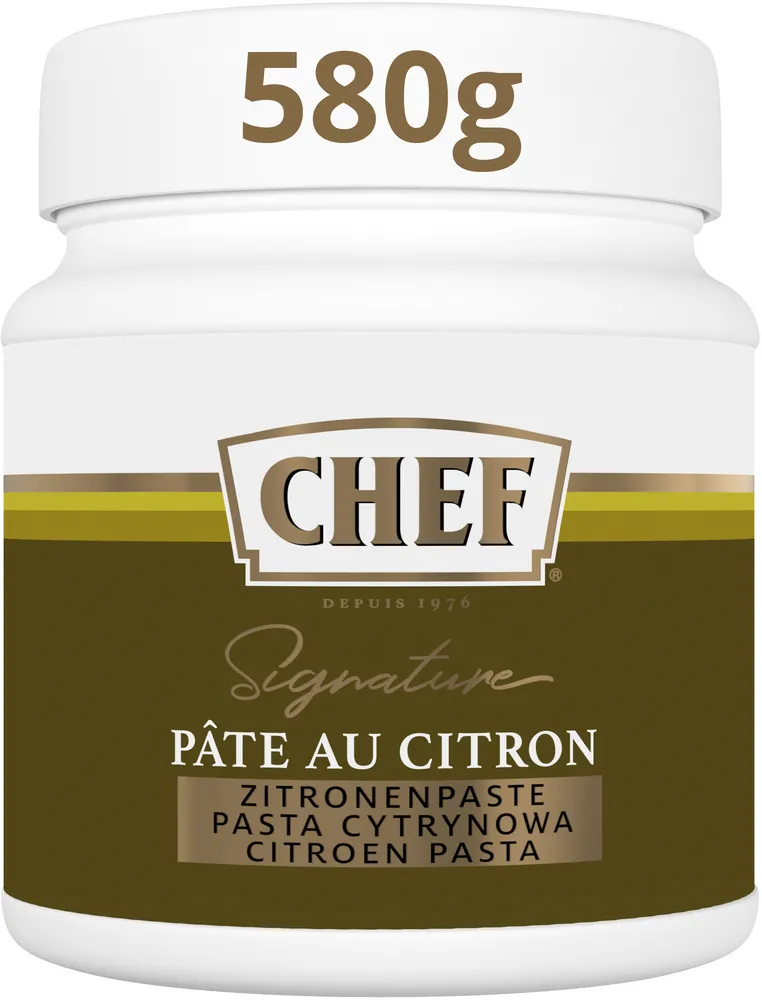 Pâte au citron CHEF Pot de 450 g