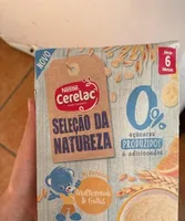Papa multiceriais e frutas
