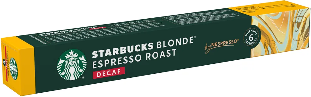 STARBUCKS by Nespresso Blonde Décaféiné 10 capsules