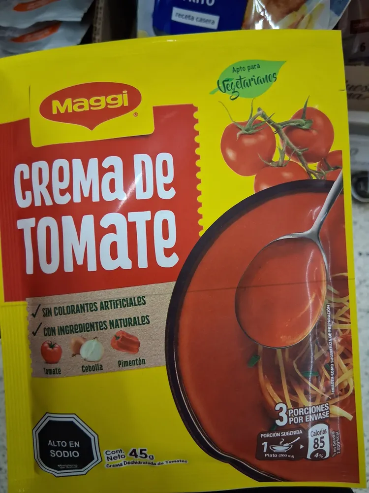 Crema De tomate
