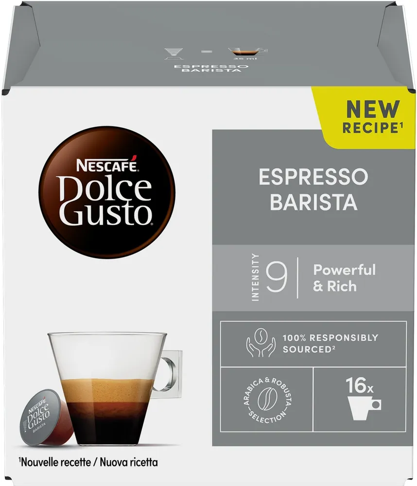 NESCAFE DOLCE GUSTO Barista 16 Capsules 104g