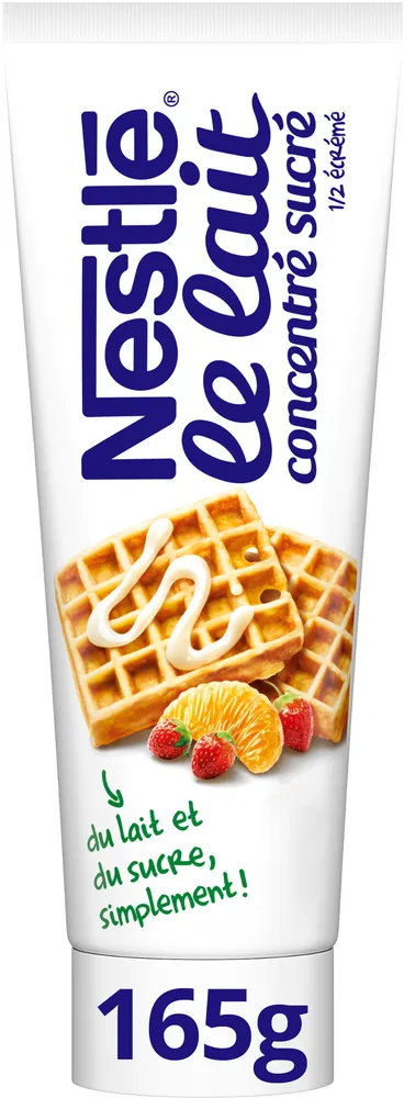 NESTLE Lait concentré sucré 4% Tube 165g