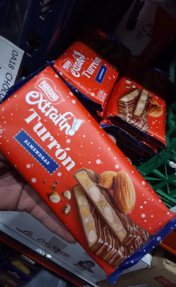 Extrafino turrón almendras