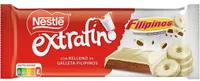Turrón extrafino con relleno de galleta Filipinos