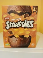 Orange smarties egg