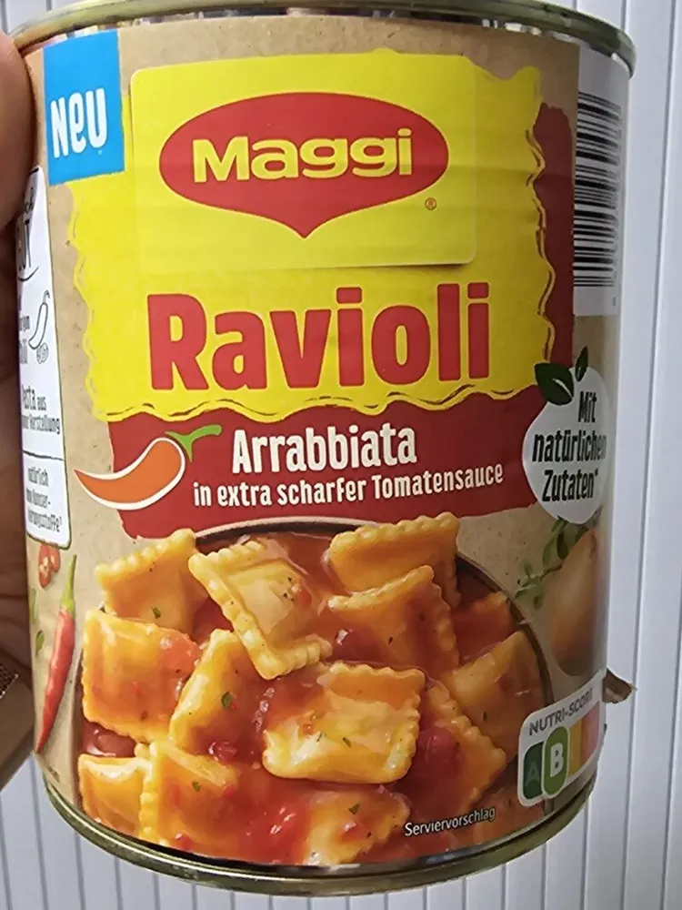 Ravioli Arrabbiata
