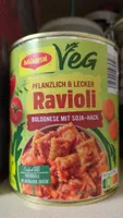 Ravioli Bolognese mit Soja-Hack