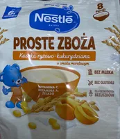 Proste Zboża Kaszka ryżowo-kukurydziana o smaku morelowym