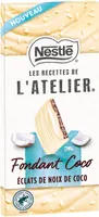 NESTLE L'ATELIER – Tablette Chocolat blanc & lait fondant coco – 130g