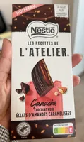NESTLE L'ATELIER – Tablette Chocolat noir ganache – 130g
