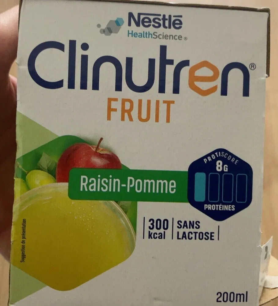 Clinutren Raisin, pomme