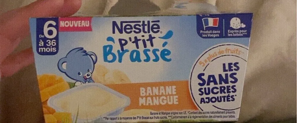 P’tit brassé - Banane mangue