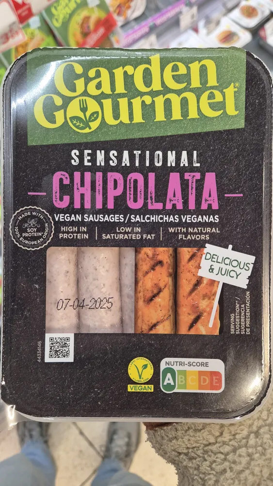 Sensational Chipolata Vegan Sausages