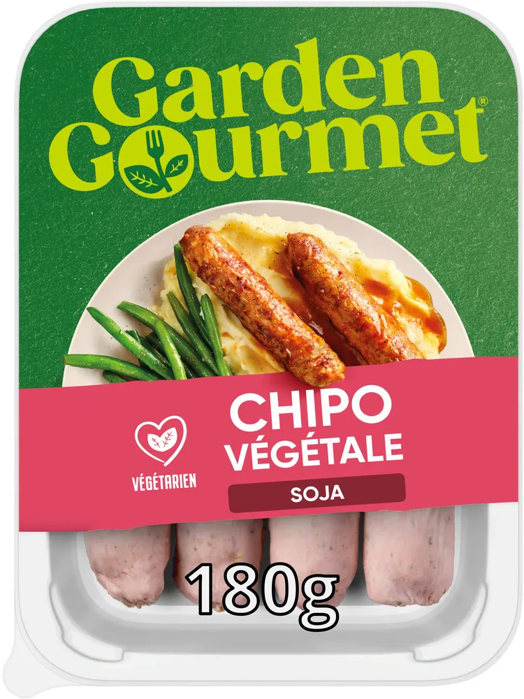 GARDEN GOURMET Chipo Végétale Soja 180g