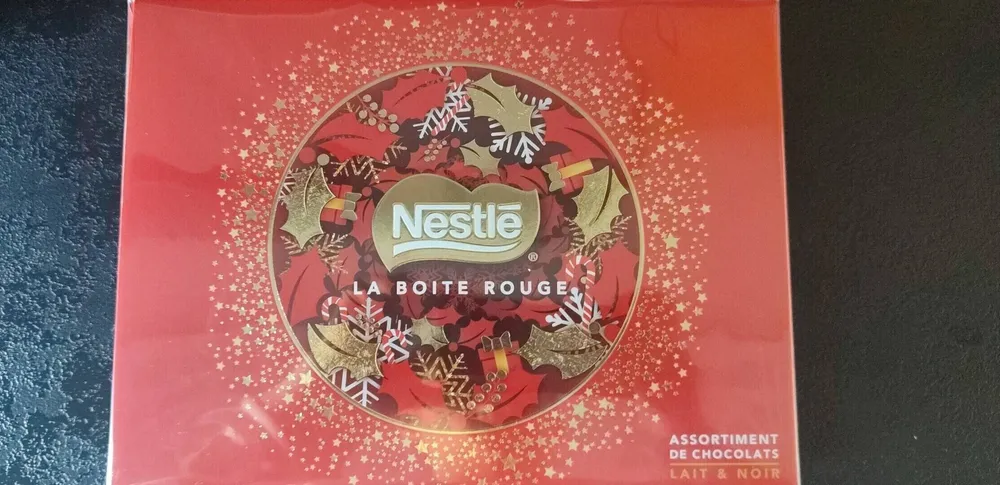 NESTLE La Boîte Rouge Lait et Noir 198g