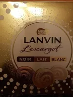 LANVIN l'Escargot Trio Lait Blanc Noir 362g