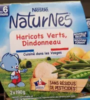 Haricots verts, dindonneau