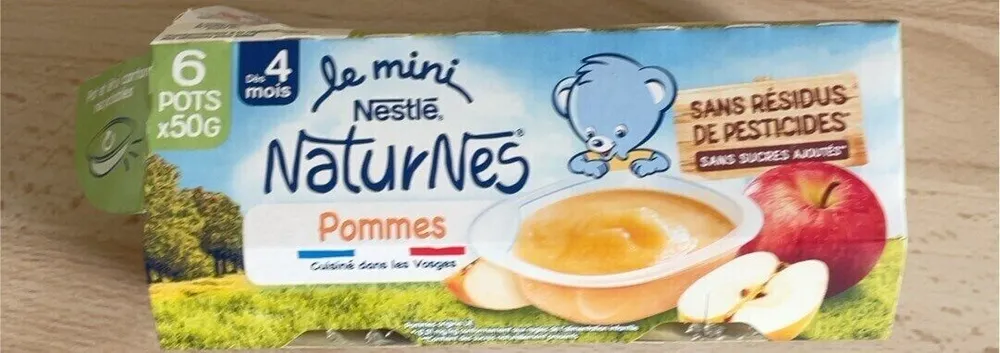 Le mini Nestlé Natures (pommes)