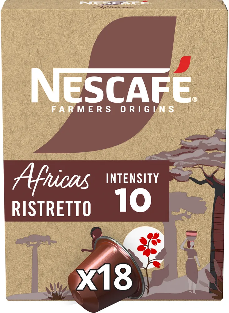 NESCAFE Farmers Origins Africas 18 capsules