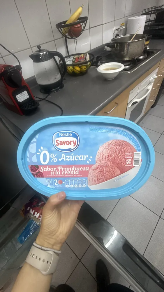 Sabor Frambuesa a la crema