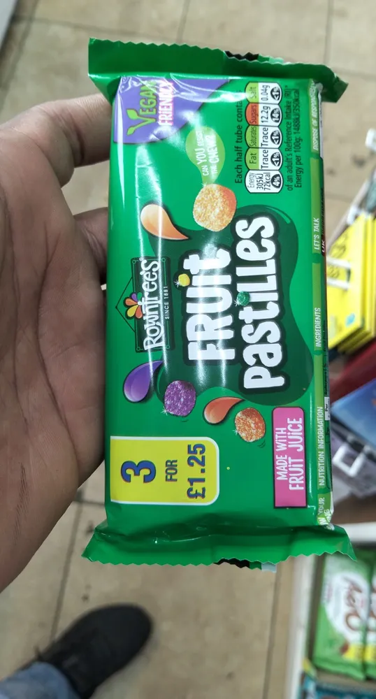 fruit pastilles