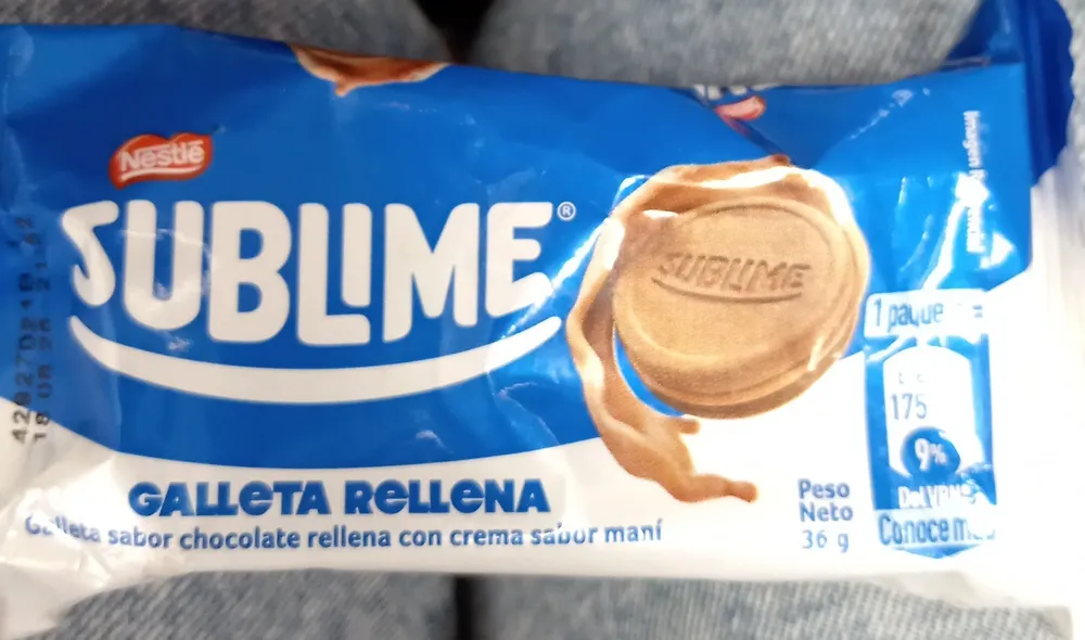 galleta sublime