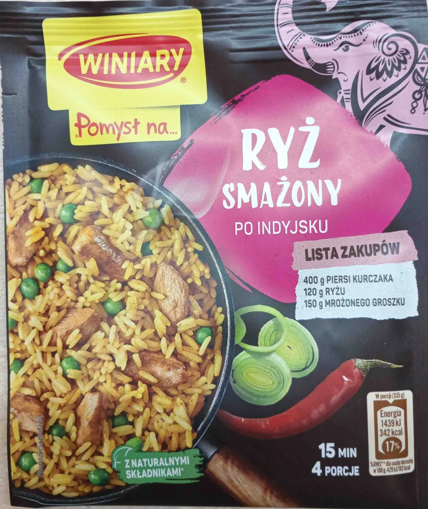 Ryż smażony po indyjsku