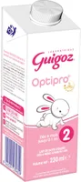 GUIGOZ OPTIPRO 2 Lait infantile 2ème âge Liquide 230ml dès 6 mois