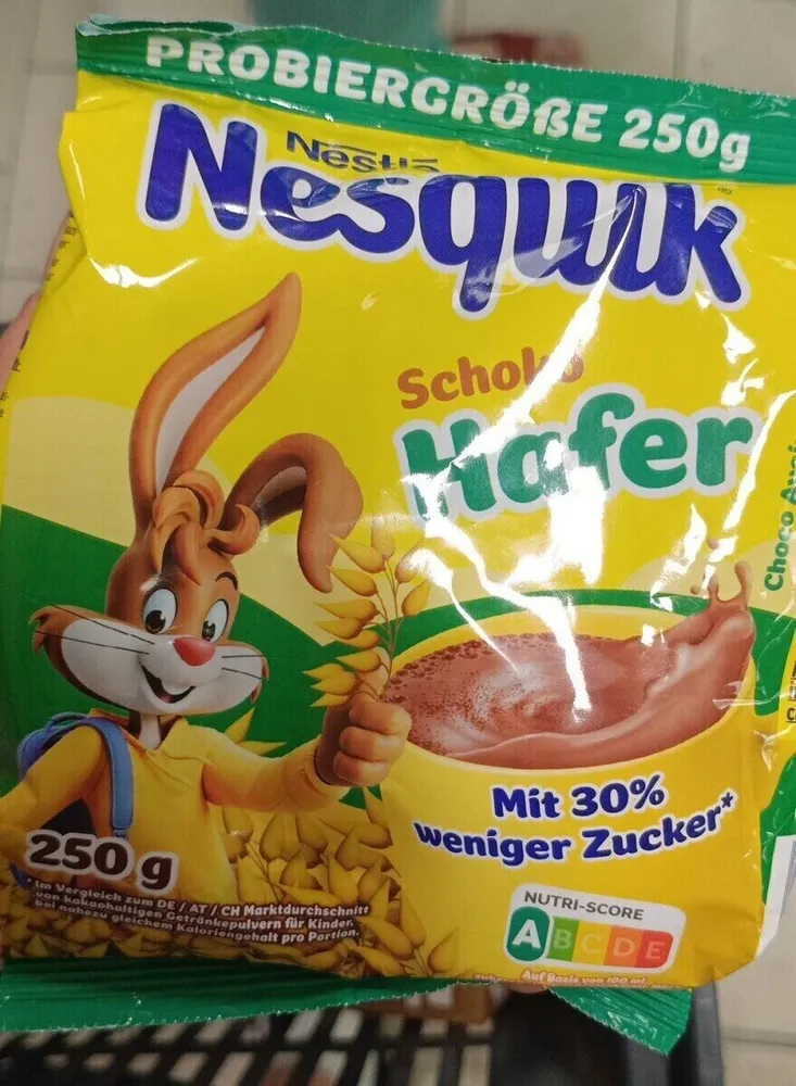 PROBIERGRÖẞE 250g Nesquik Schoko Hafer 250g DE/AT/