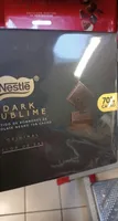 SUBLIME Nestle DARK CHOCOLATE NEGRO 70% CACAO
