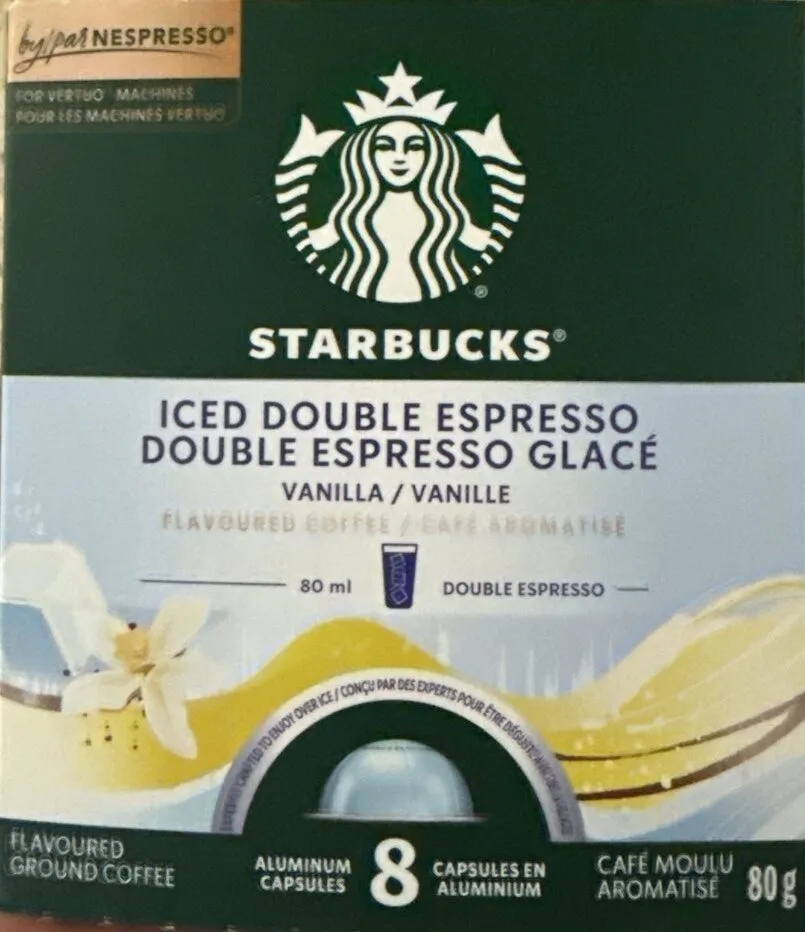 Iced Double Espresso Vanilla