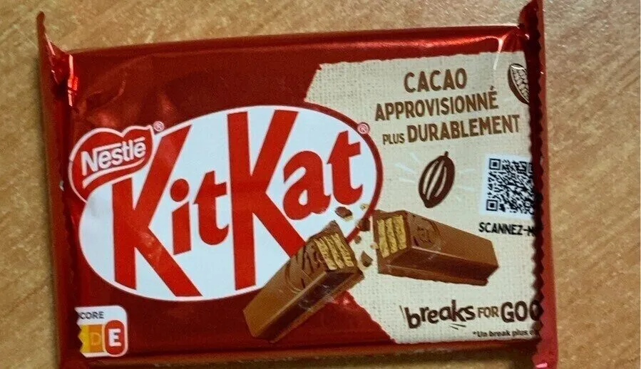 KITKAT 4 Finger Barre au Chocolat au Lait Multipack 3x41.5g