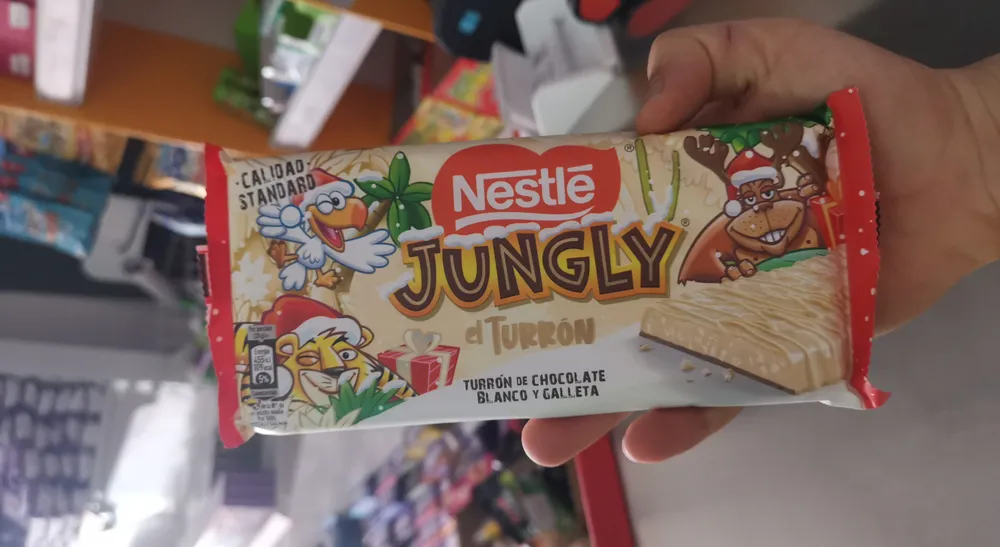 nestle jungly el turron