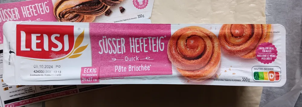 Pâte Briochée