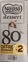 NESTLE DESSERT noir 80% 2x170g