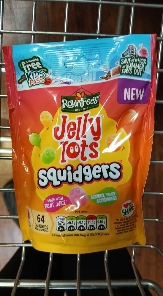 quashied REAR 3 months free KIPS PASS Rowntrees SI